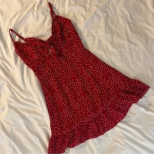 Red Polkadot Dress